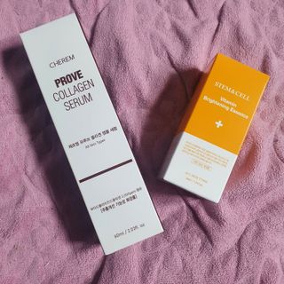 체르엠 비타민 브라이트닝 에센스 + 콜라겐앰플 세트 — 1점을 준 리뷰어가 2021년 12월 올린 사용 사진