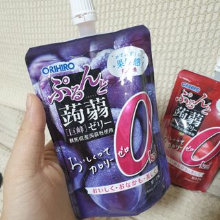 ORIHIRO 오리히로 곤약젤리 제로칼로리 130g 4종 4팩(맛별로 1팩씩) — 5점을 준 리뷰어가 2023년 3월 올린 사용 사진