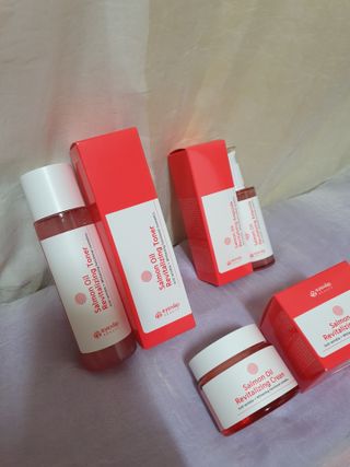 아이앤립 / EYENLIP 아이앤립 연어오일 리바이탈라이징 토너+앰플+크림 3종 세트 — 5점을 준 리뷰어가 2021년 5월 올린 사용 사진