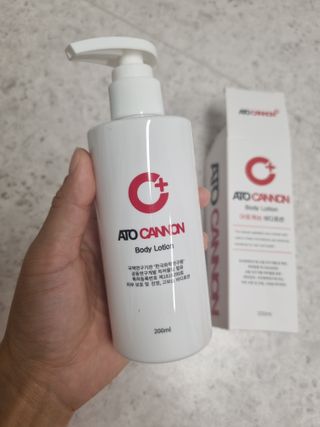 아토캐논(ATO CANNON) 아토캐논 고보습 바디로션 200ml — 5점을 준 리뷰어가 2023년 1월 올린 사용 사진