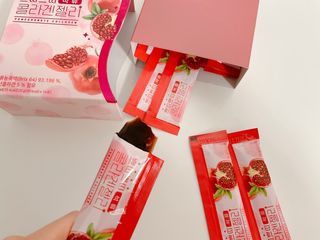 헬스업_쁘띠쁘띠석류콜라겐젤리_20g x 14포 — 5점을 준 리뷰어가 2021년 2월 올린 사용 사진
