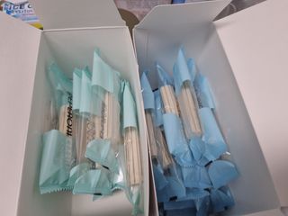페페로니 2종 세트 클린플러스 덴탈껌 치킨+덕 — 5점을 준 리뷰어가 2021년 8월 올린 사용 사진