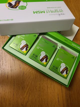 서울약사신협_내몸애발란스관절액션MSM_850mg x 90정 — 4.5점을 준 리뷰어가 2021년 5월 올린 사용 사진