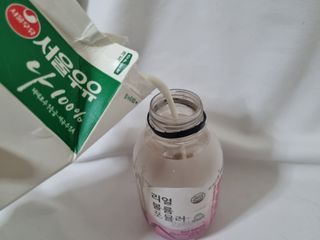 래디 리얼볼륨포뮬러 1박스(8개입) — 5점을 준 리뷰어가 2022년 3월 올린 사용 사진
