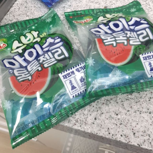 죠스바 아이스 톡톡 젤리 리뷰 사진