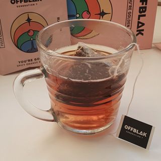 [오프블랙] 아침을 상큼하게 시작하는 에너지티! 유아골든 블렌딩홍차 12T — 4점을 준 리뷰어가 2021년 12월 올린 사용 사진