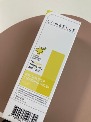 랑벨 내츄럴 딥 클렌징 워터 500ml — 5점을 준 리뷰어가 2022년 6월 올린 사용 사진
