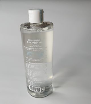 김정문알로에 큐어 큐어 알로에 워터 젤리 토너 500ml — 5점을 준 리뷰어가 2021년 4월 올린 사용 사진