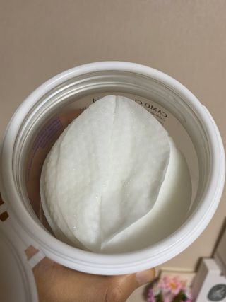 키노닉스 카모 클렌징 패드 — 5점을 준 리뷰어가 2021년 8월 올린 사용 사진