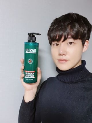 다슈코리아 다슈 데일리 아크네 릴렉스 바디워시 500ml — 5점을 준 리뷰어가 2021년 3월 올린 사용 사진