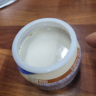 매일바이오 그릭요거트 오리지널 플레인 4개, 로스터리 커피믹스 4개 — 4점을 준 리뷰어가 2021년 12월 올린 사용 사진