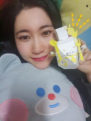 움직이는 종이로봇 - 로빗 로얄버전 움직이는 종이 로봇 - 로빗 — 5점을 준 리뷰어가 2020년 12월 올린 사용 사진