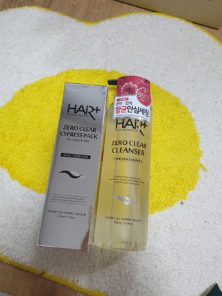헤어플러스 제로클리어 샴푸 500ml, 두피팩 210ml 2종SET — 5점을 준 리뷰어가 2021년 3월 올린 사용 사진