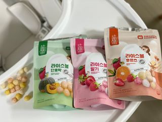 아비삭라이스볼 3종 /딸기,후르츠,단호박 — 5점을 준 리뷰어가 2021년 5월 올린 사용 사진