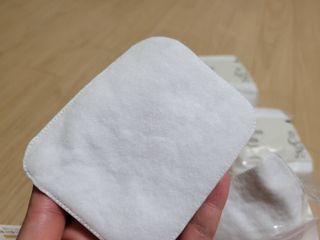 디어엘로디 프리미엄 유기농 베이비 솜티슈 40매 3 + 1 PACK — 5점을 준 리뷰어가 2021년 3월 올린 사용 사진