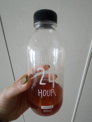 클린24시간 레드박스 1BOX(5포) + 전용보틀(500ml) — 5점을 준 리뷰어가 2024년 3월 올린 사용 사진