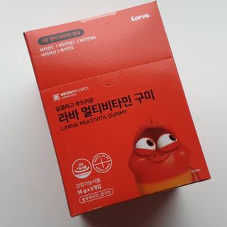 [푸름웰니스] 라바 멀티비타민 구미 36g — 5점을 준 리뷰어가 2021년 12월 올린 사용 사진