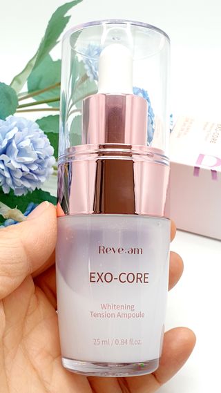 나우 [리브엠] 123억개 엑소좀으로 채운 눈부신 광채, 엑소코어 화이트닝 텐션 앰플 — 5점을 준 리뷰어가 2023년 5월 올린 사용 사진