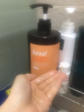 달리프 갈락토미세스 베러 퍼퓸 바디워시 러브피치 — 5점을 준 리뷰어가 2021년 3월 올린 사용 사진