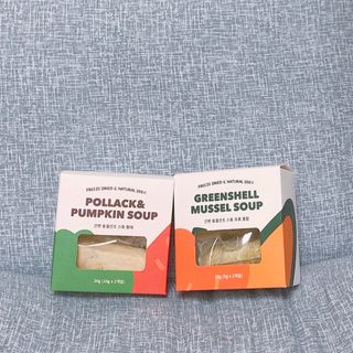 베이컨박스 [BACON] 강아지 수제간식 간편 동결건조 스튜 2종 - 황태, 초록 홍합 — 4점을 준 리뷰어가 2021년 1월 올린 사용 사진