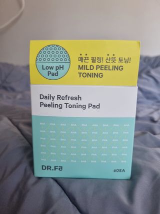 닥터에프파이브 데일리 리프레쉬 필링 토닝 패드 60매 — 4점을 준 리뷰어가 2022년 7월 올린 사용 사진
