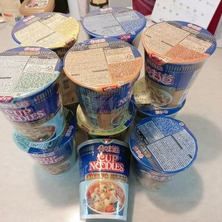 NISSIN 닛신 컵누들  4종 - 씨푸드오리지날, 씨푸드 스파이시, 씨푸드 커리, 씨푸드 XO소스 — 5점을 준 리뷰어가 2022년 12월 올린 사용 사진