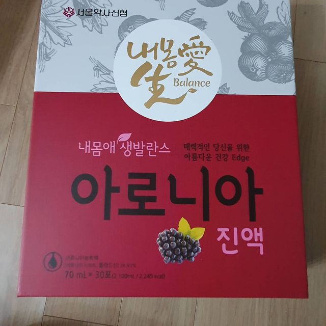 서울약사신협_내몸애생발란스아로니아_70ml x 30포 리뷰 사진
