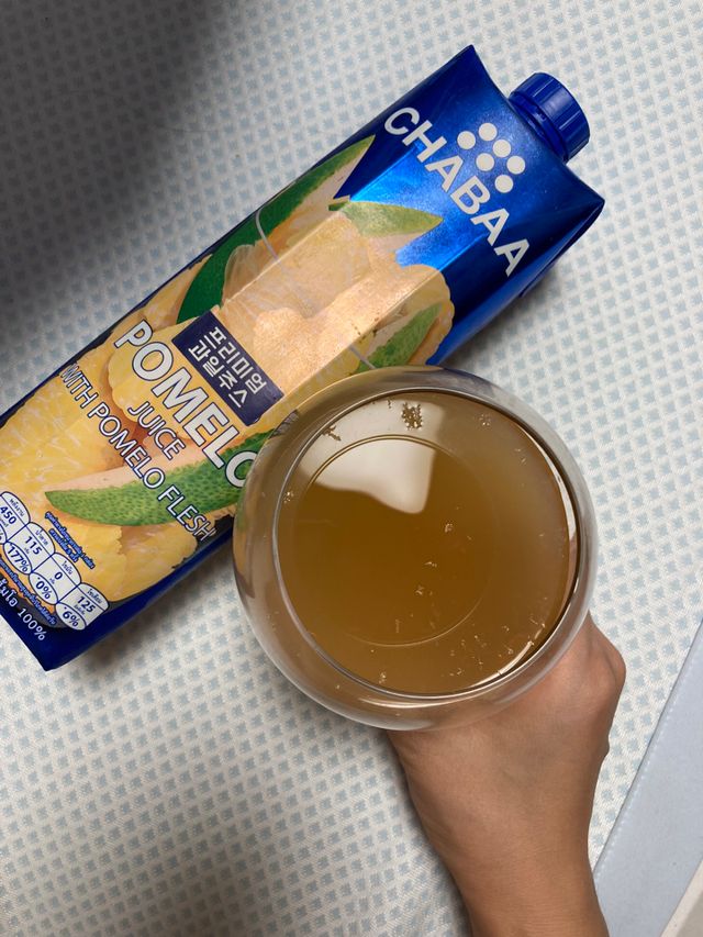 [차바] 포멜로 포도주스 2개 리뷰 사진