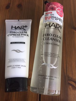 헤어플러스 제로클리어 샴푸 500ml, 두피팩 210ml 2종SET — 5점을 준 리뷰어가 2021년 3월 올린 사용 사진