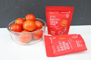 레드닥터 완숙토마토 + 통째로 동결건조한 대추방울토마토 — 5점을 준 리뷰어가 2022년 11월 올린 사용 사진