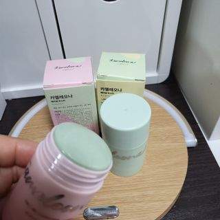 건강누리인터내셔날 카멜레오나 마스크 스틱팩 미네랄부스터 [2종 SET] 샤이닝라이즈(피부톤UP)/톡스릴리프(피부진정) — 5점을 준 리뷰어가 2022년 7월 올린 사용 사진