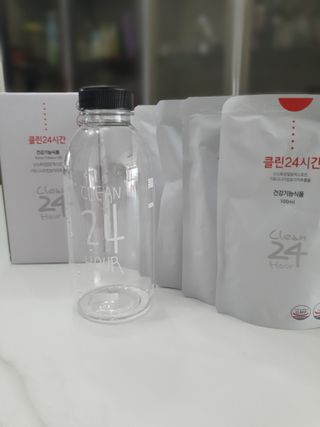 클린24시간 1BOX(5포) + 전용보틀(500ml) — 5점을 준 리뷰어가 2023년 3월 올린 사용 사진