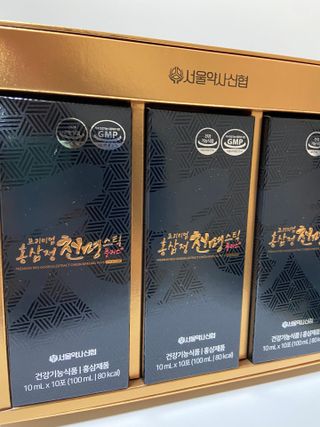 서울약사신협 약사신협_천명플러스스틱_10mlx30포 — 5점을 준 리뷰어가 2021년 3월 올린 사용 사진