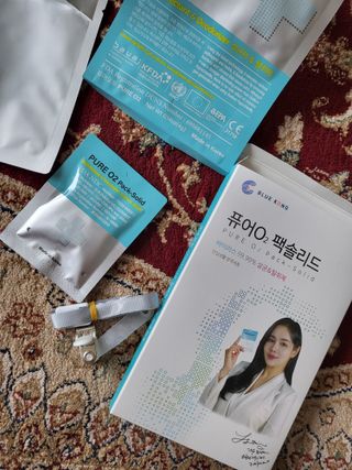 퓨어오투 블루콩 퓨어오투 팩솔리드 — 4점을 준 리뷰어가 2022년 5월 올린 사용 사진