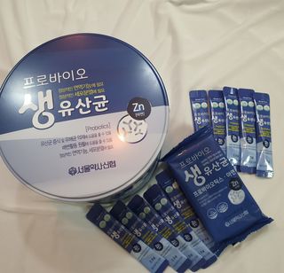 서울약사신협_프로바이오생유산균_2.5G x 100포 — 4점을 준 리뷰어가 2021년 5월 올린 사용 사진