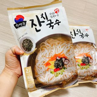 [한면원] 잔치국수 2인분 — 4.5점을 준 리뷰어가 2022년 8월 올린 사용 사진