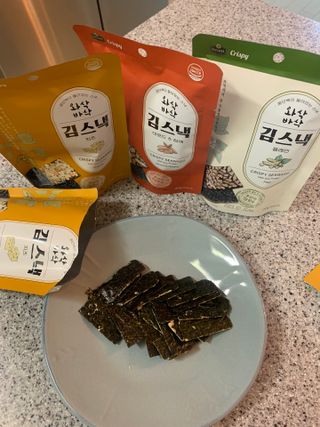 더빈트 와삭바삭 김스낵 — 4점을 준 리뷰어가 2023년 1월 올린 사용 사진