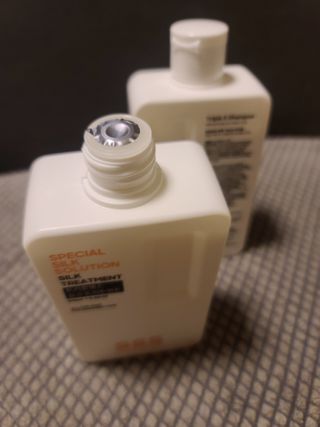 트리플에스 탈모 샴푸 275ml + 실크 트리트먼트 275ml — 5점을 준 리뷰어가 2021년 2월 올린 사용 사진