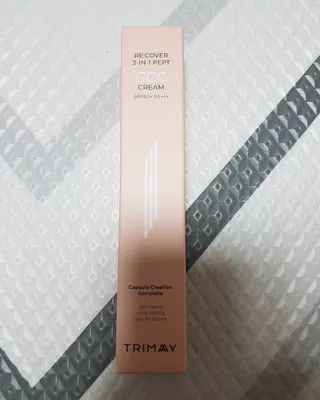 트리마이 3가지 기능을 동시에 느낄 수 있는 Color Control Change, 리커버리 3인1 펩트 CCC 크림 — 5점을 준 리뷰어가 2022년 11월 올린 사용 사진