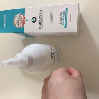모두발라 탈모집중케어 앰플 트리트먼트 — 5점을 준 리뷰어가 2022년 3월 올린 사용 사진