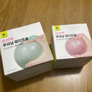 트라택 쿠셔닝 웨이트볼 0.5kg + 1kg SET — 5점을 준 리뷰어가 2022년 6월 올린 사용 사진
