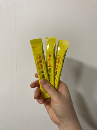 자연에온 경남제약 비타민 쉬머 저분자콜라겐 20g x 30포 — 5점을 준 리뷰어가 2021년 12월 올린 사용 사진