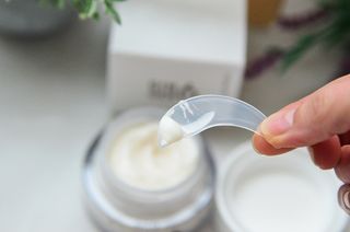 GINGER6 에너자이징 펩티 크림 — 5점을 준 리뷰어가 2021년 11월 올린 사용 사진