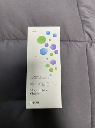 자연그램 매직버블클리너 250g — 5점을 준 리뷰어가 2021년 2월 올린 사용 사진