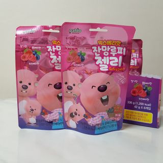 [팔도] 잔망루피젤리 믹스베리맛 42g 8개 — 5점을 준 리뷰어가 2022년 1월 올린 사용 사진