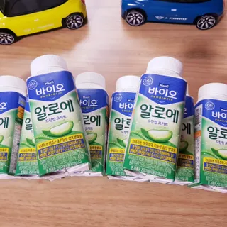LIVE 매일바이오 알로에 드링킹 요거트 — 4점을 준 리뷰어가 2022년 4월 올린 사용 사진