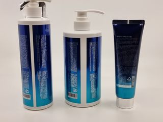 헤어플러스 단백질탈모샴푸 500ml+단백질본드앰플 145ml — 5점을 준 리뷰어가 2021년 3월 올린 사용 사진