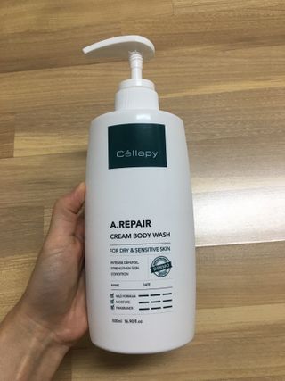 셀라피 에이리페어 크림 바디 워시 2세대 500ml — 5점을 준 리뷰어가 2021년 1월 올린 사용 사진