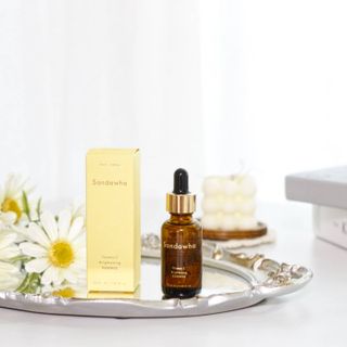 스킨큐어 산다화 비타민c 화이트닝 에센스 30ml — 5점을 준 리뷰어가 2021년 8월 올린 사용 사진