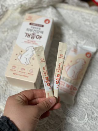 My Pet Care 모발과 모질 피부건강에 개좋아 — 5점을 준 리뷰어가 2021년 4월 올린 사용 사진